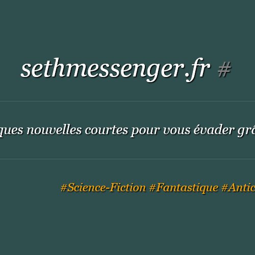 Quelques récits courts pour vous évader grâce à https://t.co/pkWZwOaOWE 
#ScienceFiction #Fantastique #Anticipation #SFF #Nouvelle