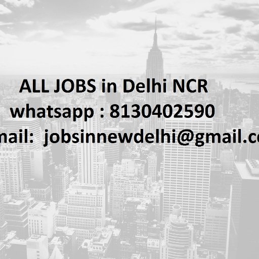 We are looking for candidates with excellent communication skills
Location- Delhi NCR
Freshers Experience with good communication skills can apply.