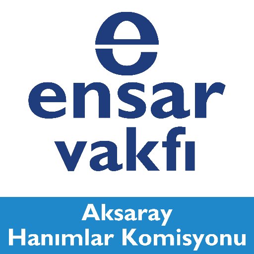 Ensar Vakfı Aksaray Şubesi Hanımlar Komisyonu twitter hesabıdır.