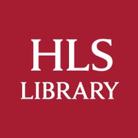 Harvard Law Library(@hlslib) 's Twitter Profile Photo