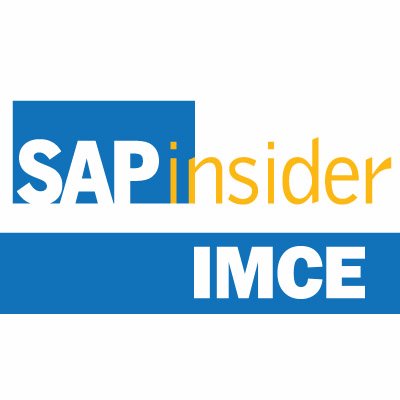 insiderIMCE's profile picture. For organizations evaluating, implementing, and running SAP® solutions for industrial machinery & commercial equipment