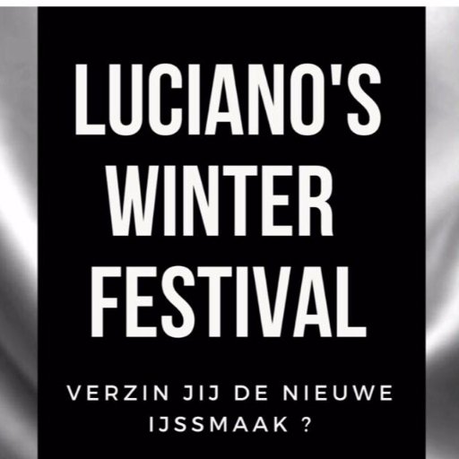 Kom jij langs op Luciano's Winter Festival?