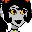 • Lesbian 🏳️🌈 • Violet blood \ seadweller • Homestuck OC • 7.5 Sweeps old • ❤️♦️♠️♣️