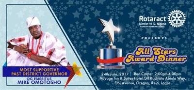 The official Twitter handle for Rotaract clubs in Rotary International District 9110 (Lagos & Ogun, Nigeria)
Info: (+234) 8038501296 or pr@rotaractd9110.org