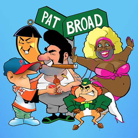 Philly's Most Insane Sports Cartoon. An unfiltered perspective from two best friends, Pat and Broad, born and raised on the stoops of South Philly.