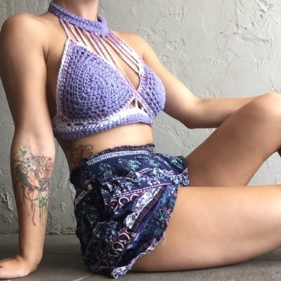 I hand make custom crochet tops and other items. View my Etsy page for order details @ CalypsoCreationsFL ☀️🌴🐠 Everything made with love by @ Sam Gatelaro
