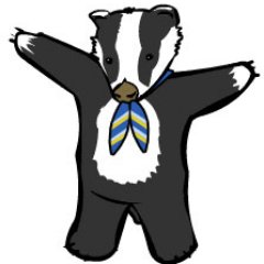 Hello! I'm Billy the Bridge Badger. I look after Twitter for the Rawcliffe Bridge section of 1st Snaith Scout Group!