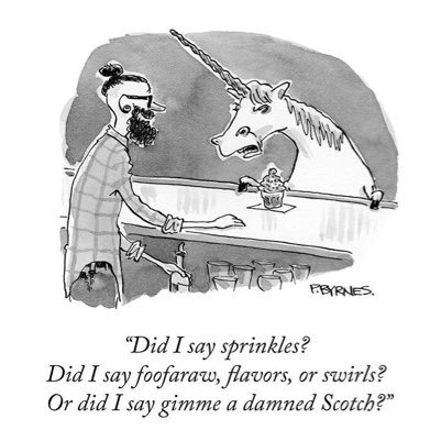 “Unicorns, I said. Very dangerous. You go first.” ― Jim Butcher, Summer Knight