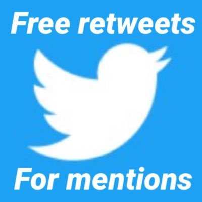 Simply #follow @RTs4Mentions and mention the account in a #tweet to get a #free #retweet. #RT #FreeMentions
