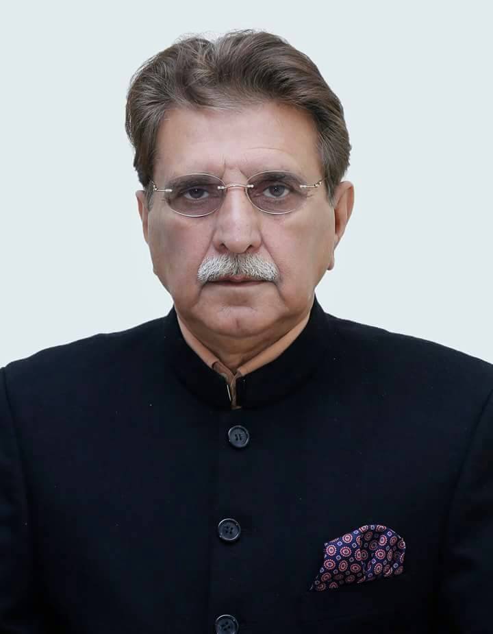 Raja Muhammad Farooq Haider Khan Prime Minister Azad Jammu And Kashmir/ President PML(N) Azad Kashmir