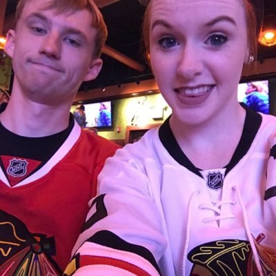 23. Wifey to Will. Fur momma🐶🐶. OK🌪➡️KY💙➡️KS💜. Tulsa Oilers. Chicago Blackhawks.