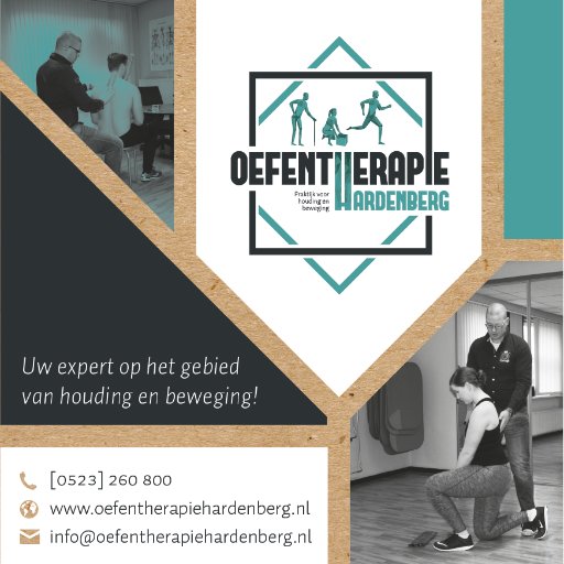 Cesar oefentherapie; Bekkentherapie; Medical Kinetics;
Groepslessen 50+ ; Bedrijfsoefentherapie
GOEDE ZORG daar staan wij voor! De koffie staat klaar..