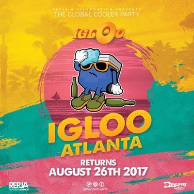 IglooAtlanta's profile picture. Your #1 event to enjoy #Jamaican culture in #Atlanta & be your own #bartender! Bring your IGLOO & let's party! Next Staging: 08/26/17