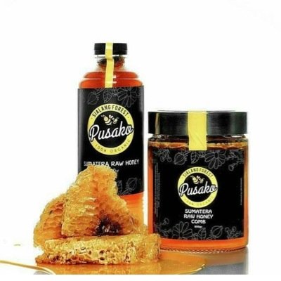 Pusako Honey ( Official ) Madu hutan Organik dari pohon Sialang di Pulau Sumatra. Pure forest Honey from the Sialang trees in Sumatra Island in Indonesia