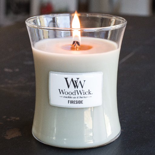 the original WoodWick® - the natural wooden wick candle that crackles as it burns & features strong, true-to-life fragrances