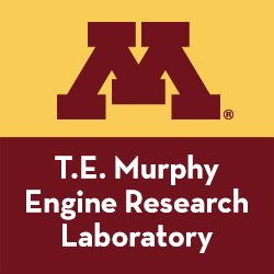University of Minnesota's Engine Research Laboratory, as part of the Mechanical Engineering Department. Electrification, Data, Connected Vehicles, and Engines.