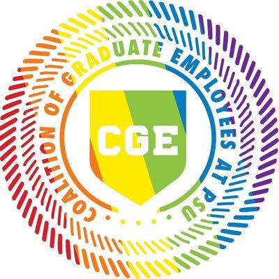 We are the Coalition of Graduate Employees. We are organizing to form a grad worker union at Penn State. Join us by checking out our website!