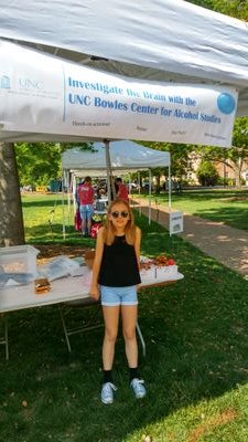 UNC Bowles Center for Alcohol Studies information dissemination and community outreach. Explore the brain with us!