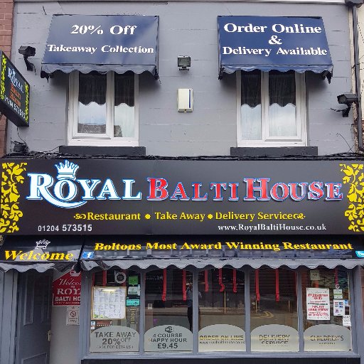 We at the Royal Balti House restaurant feel that we offer a 5 star service to compliment our wonderful food. We are most award winning restaurant in Bolton.