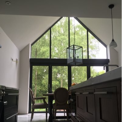 Visofold 1000 Aluminium Bifolding Doors delivered in 3 weeks in black white or grey All sizes. info@bifoldcentral.co.uk