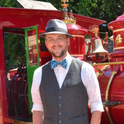 The guy in the trilby and bowtie you see at Disneyland, hosts GEEKS CORNER, and runs Daps Magic!