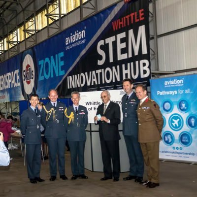 The NEW Whittle STEM Innovation Hub launched at RAF Cosford Air Show - planned to be open to inspire aviators from September 2017 - @skillsaviation / partners