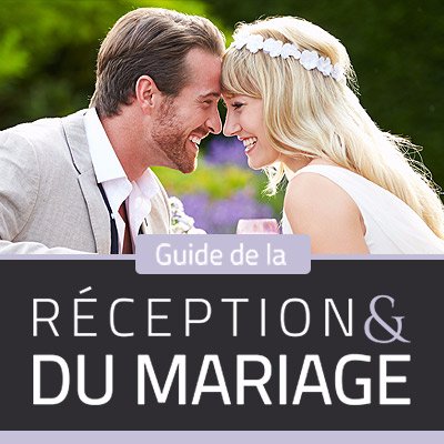 Le Guide de la Réception et du Mariage est à vos côtés pour organiser le plus beau jour de votre vie !