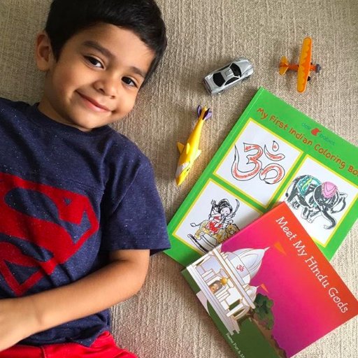 We strive to create fun and vibrant products which will stimulate the growth and creativity of the modern desi baby!
