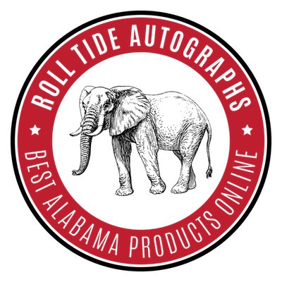 This is the Best Available Online store to find anything Alabama. We have autographs, BBQ, Bedroom items, bathroom, vehicle, and much more!