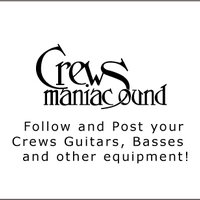 Crews Maniac Sound(@CrewsGuitars) 's Twitter Profile Photo