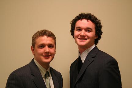 Vote for Giles Tucker and Gaelan Campbell-Fox for EMU Student Body President and V.P.