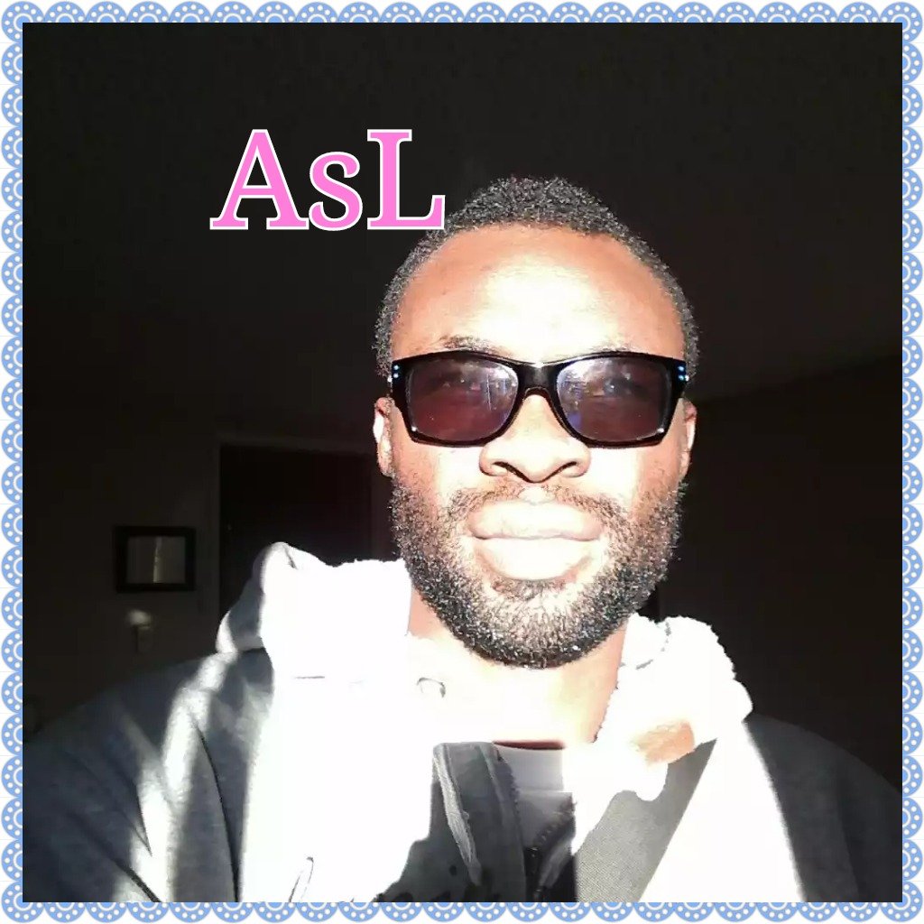 Hearing impaired man, good Christian, creative person, activist mind, positive attitude, love peace makers, ASL America sign language.