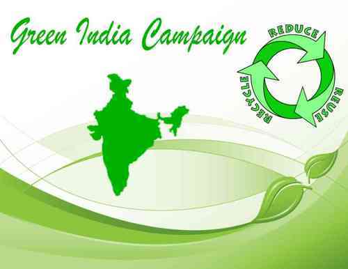 Lets make India c.l.e.a.n and G.r.e.e.n

Reduce, Reuse and R.e.c.y.c.l.e..