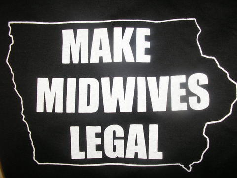 grassroots consumer org working to license certified professional midwives in iowa