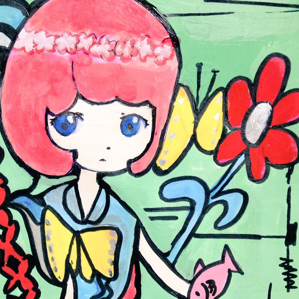 カラフルな動く絵を作ります 昭和40年代のサイケデリック文化が好み。Eye candy maker🍭Inspired by 60s psychedelic culture. 少年王者舘