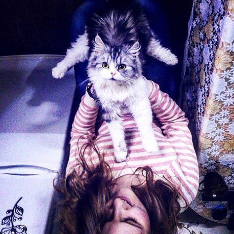 я твое созвездие на левой руке. 💕