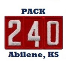 Pack 240 is a newly forming cub scout pack in Abilene, KS. If you are interested in joining email AbilenePack240@gmail.com