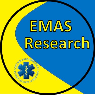 We are the Clinical Audit and Research team (CARU) at East Midlands Ambulance Service (EMAS) in the UK. Please note this account is not monitored 24/7.