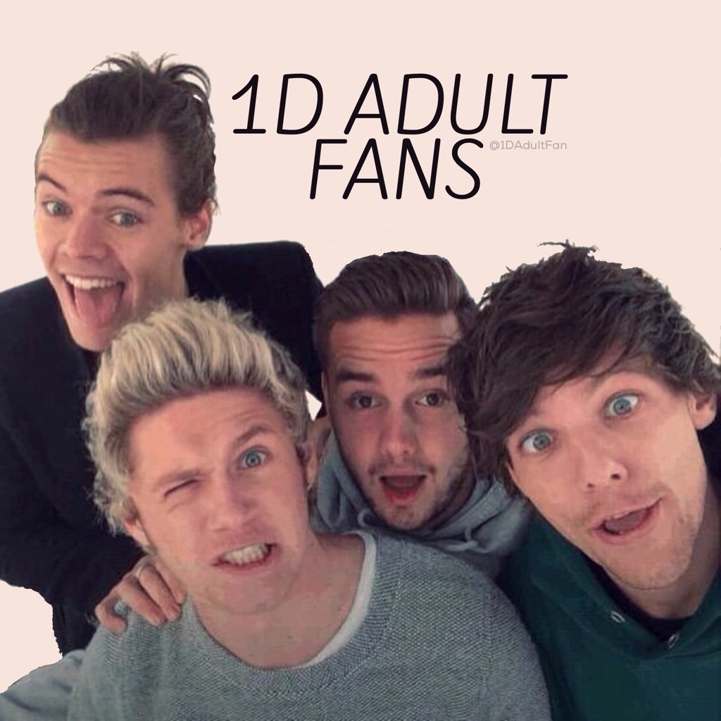 Hope to united the 1D Adult Fans around the world. Supporting 1D and the guys as solo artists / fan account