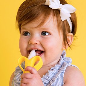 Soft and bendable training toothbrush for kids under 2. Constructed from highest grade medical silicone. Dishwasher safe. Order yours today!