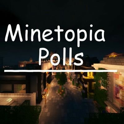 Welkom op het account van MinetopiaPolls_! Op dit account worden dagelijks meerde polls geupload over Minetopia!
*Heb je ideeën voor nieuwe polls DM ons!*