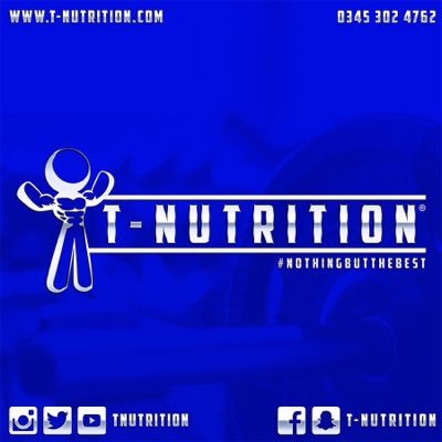 The UK's Largest Independent Sports Nutrition Retailer. #Birkenhead #Wirral #Liverpool ☎️0345 302 4762 📧info@t-nutrition.com FB: T-Nutrition 📸: tnutrition