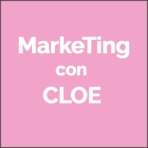Cloe_marketing's profile picture. Profesional del #Marketing #Communitimanager y #blog y amante de la #cocina y de los #coches