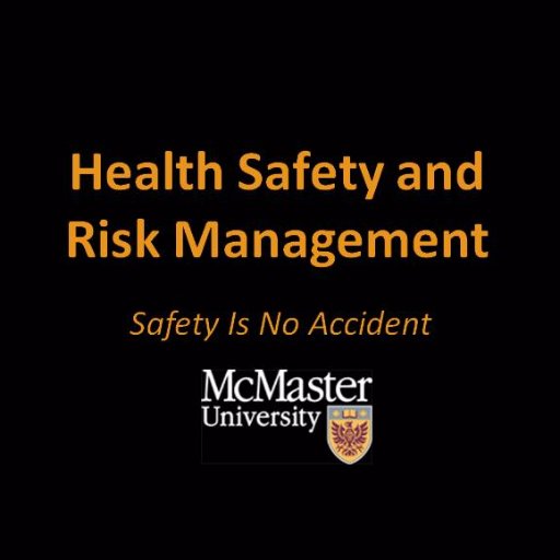 McMaster University's Health, Safety and Risk Management team focuses on the promotion of health, safety and wellness. Forward inquiries to
eohss@mcmaster.ca.