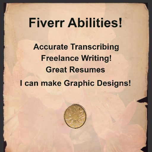 I am a Fiverr freelancer, I can assist in writing if needed check me out!https://t.co/Bzpp8zacyE