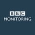BBC Monitoring (@bbcmonitoring) Twitter profile photo BBC Monitoring (@bbcmonitoring) Twitter profile photo