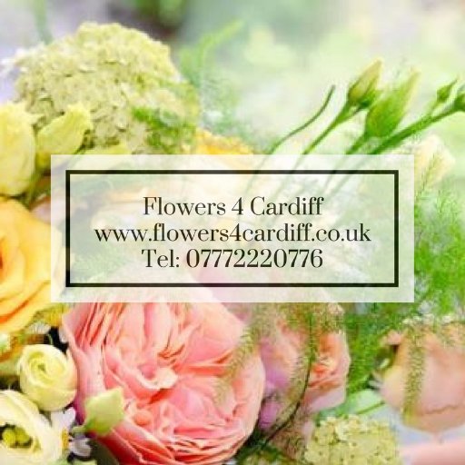 Bringing flowers,cakes and gifts to homes, offices, weddings and resting places throughout Cardiff &surrounding areas FREE delivery in Cardiff city centre.