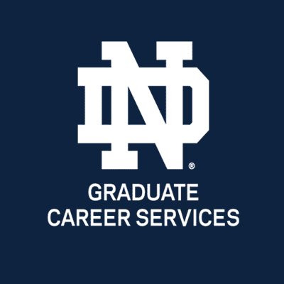 Graduate Career Services provides University of Notre Dame graduate students access to valuable career exploration and employment preparation resources.