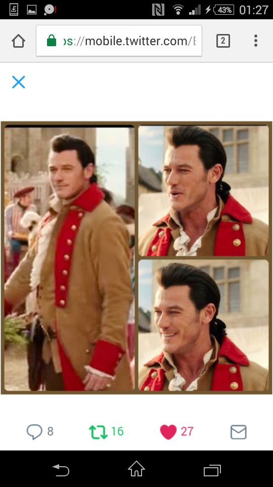 #LukeEvans the best of my life / Spanish fan/dedicated to the great #WelshActor / #BeautyAndtheBeast #Gaston @TheRealLukevans #Aramis #Zeus #luketeers