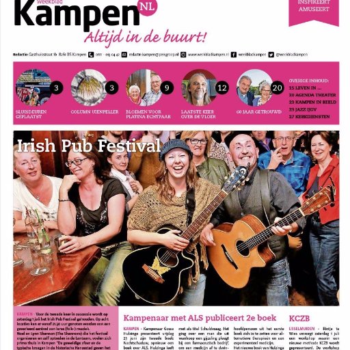 Weekblad voor Kampen | Al het nieuws bij elkaar | Samen maken we de krant | Nieuws? Mail naar redactie.kampen@persgroep.nl